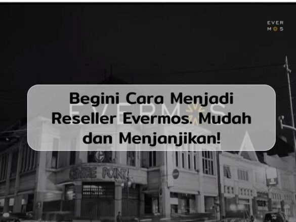 Begini Cara Menjadi Reseller Evermos. Mudah Dan Menjanjikan!