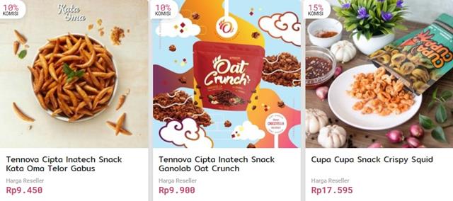 produk snack evermos