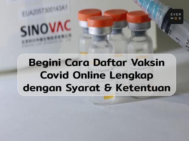 Cara Daftar Vaksin Covid Online