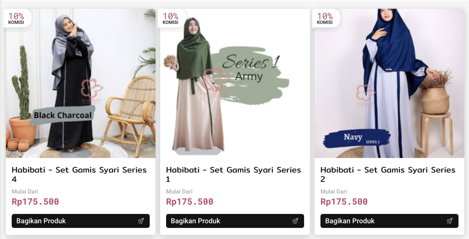 Baju Gamis murah dan cantik