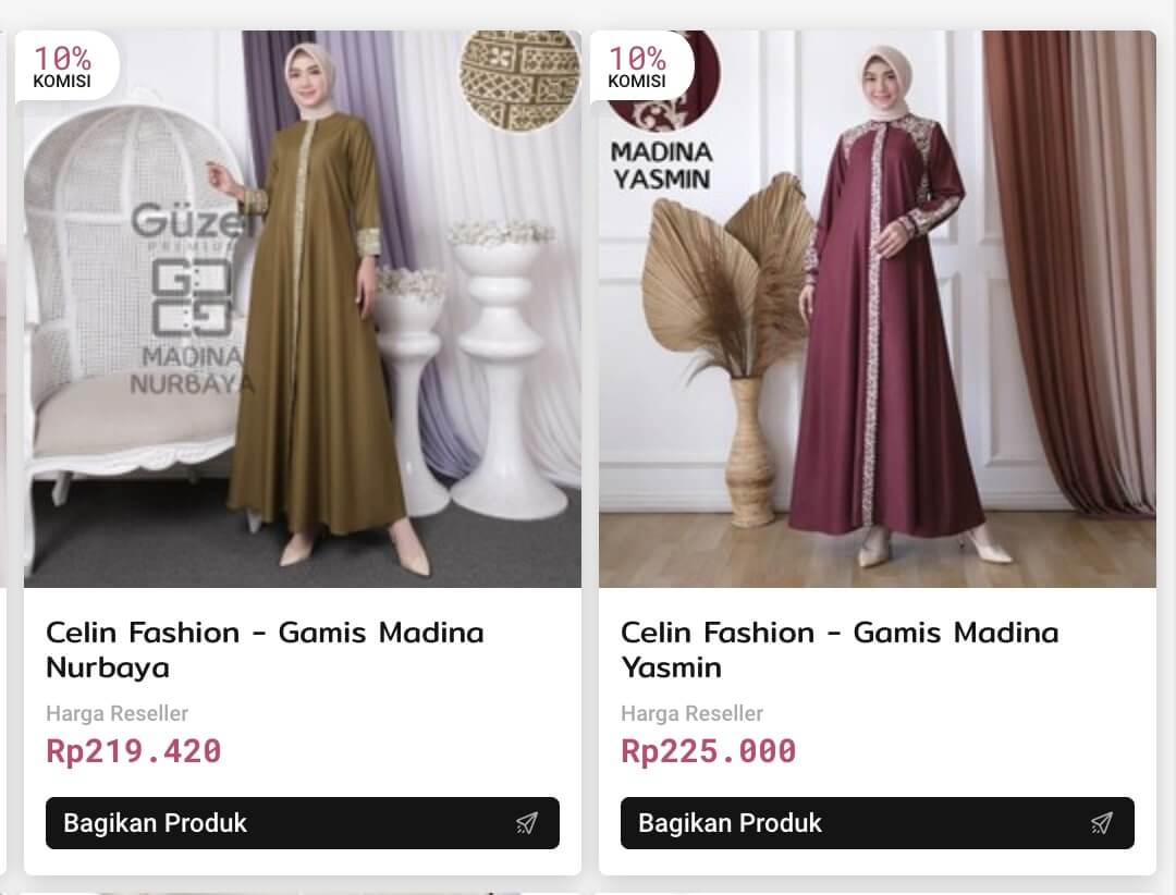 Baju Gamis murah dan cantik