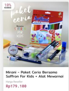 peralatan anak sekolah