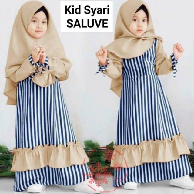 Model Baju Gamis Anak Perempuan Terbaru