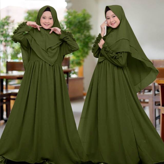 Model Baju Gamis Anak Perempuan Terbaru