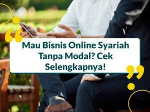 Bisnis Online Syariah Tanpa Modal