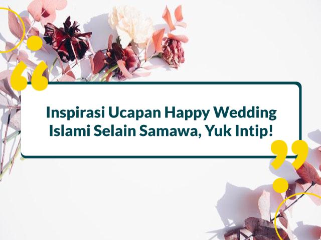 Ucapan Happy Wedding Islami