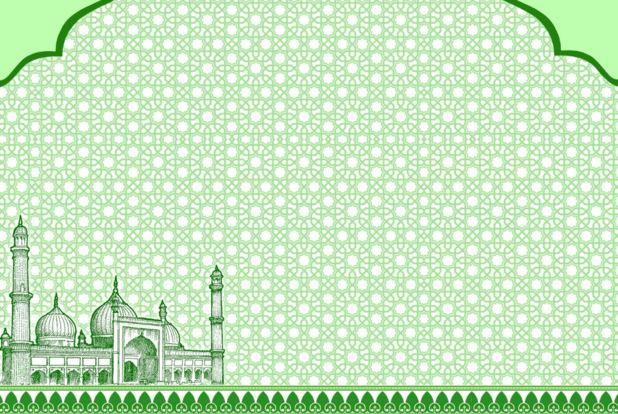 background hijau islami HD