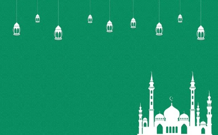 download background hijau islami