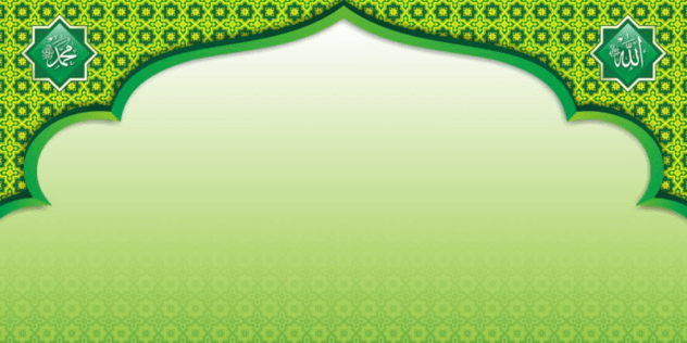 background hijau islami Bagus