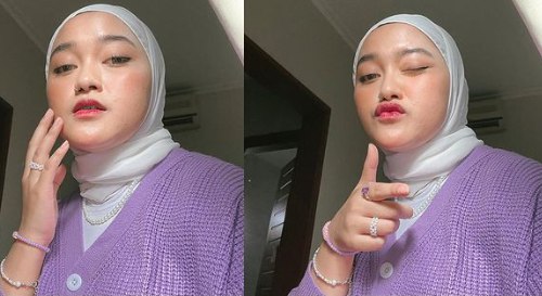 Baju Warna Lilac Cocok dengan Jilbab Warna Apa