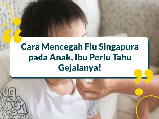 Flu Singapura pada Anak