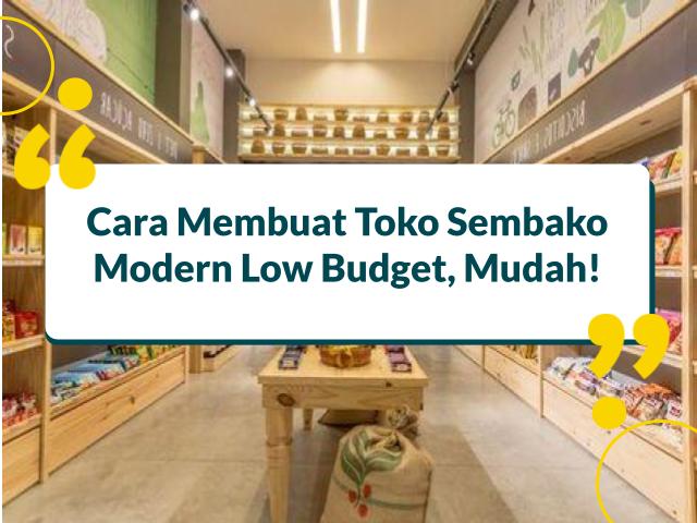Toko Sembako Modern