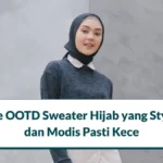 8 Ide OOTD Sweater Hijab yang Stylish dan Modis Pasti Kece