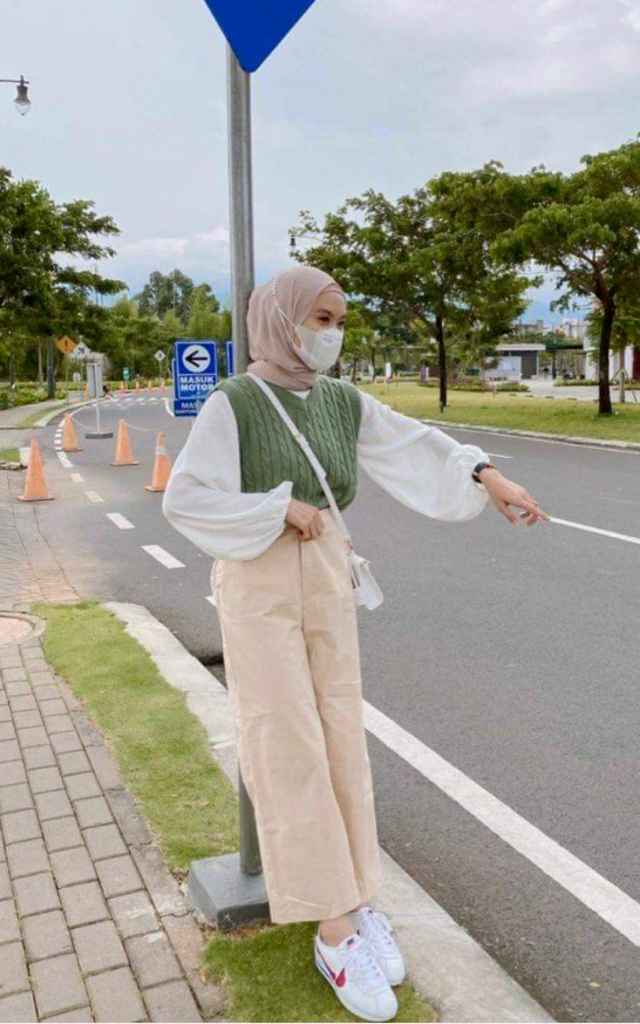 ootd korean style hijab