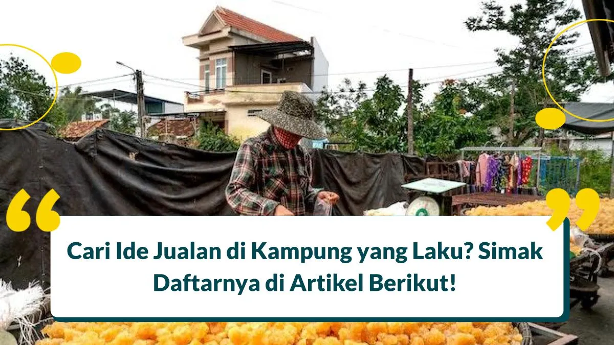 jualan apa yang laku di kampung