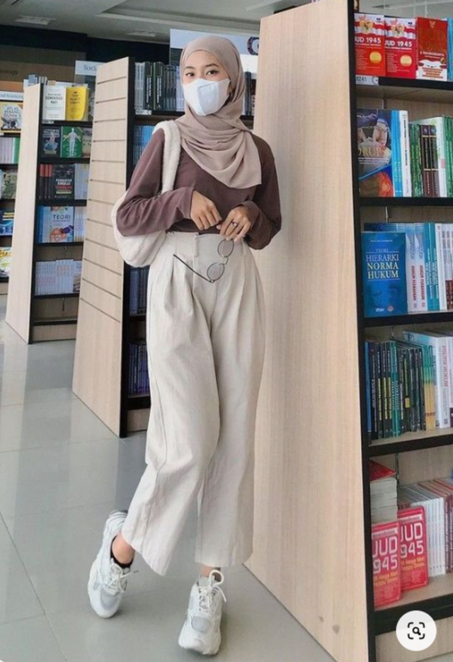 OOTD Kulot Hijab Remaja