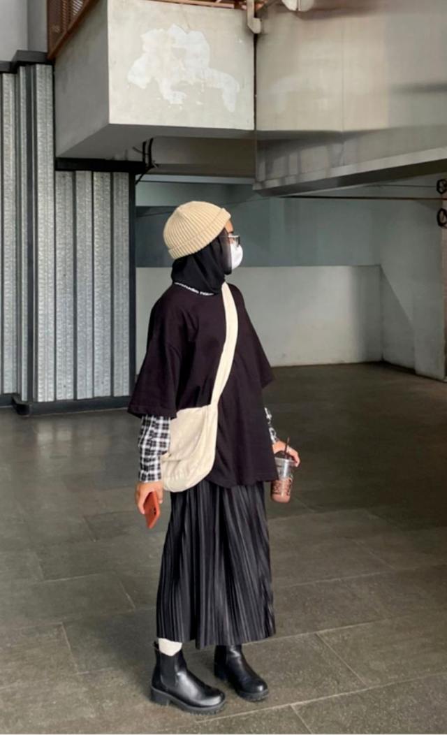Style Kaos Oversize Hijab