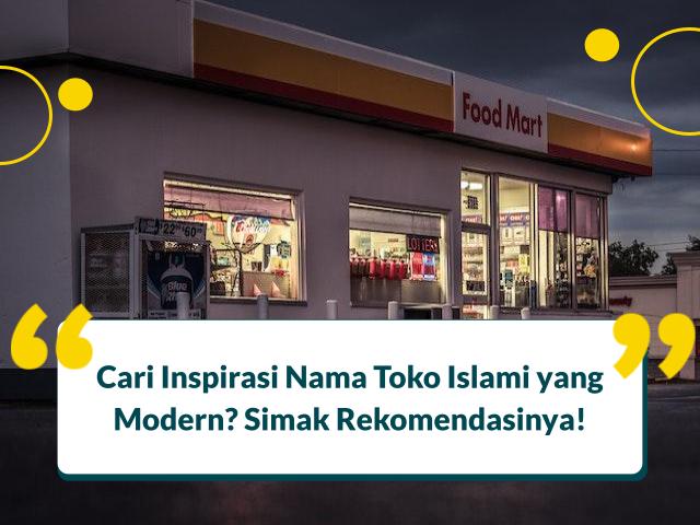 Nama Toko Islami Modern