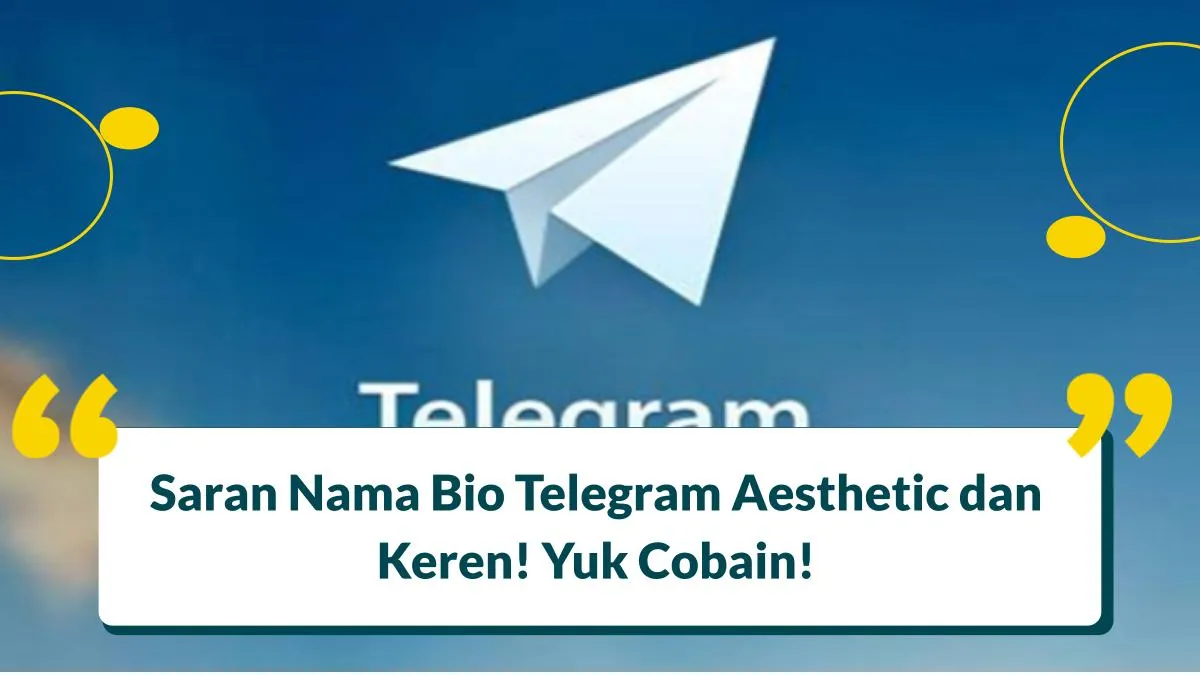 Bio Telegram Aesthetic