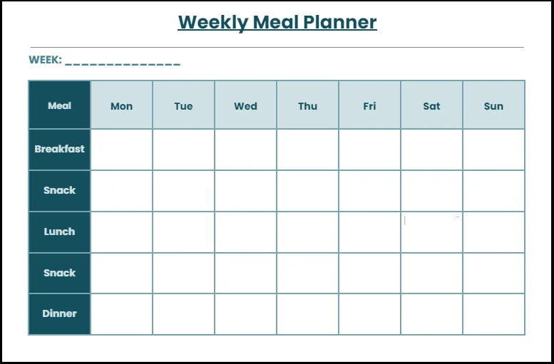 daftar menu masakan sehari-hari yang sederhana dalam seminggu