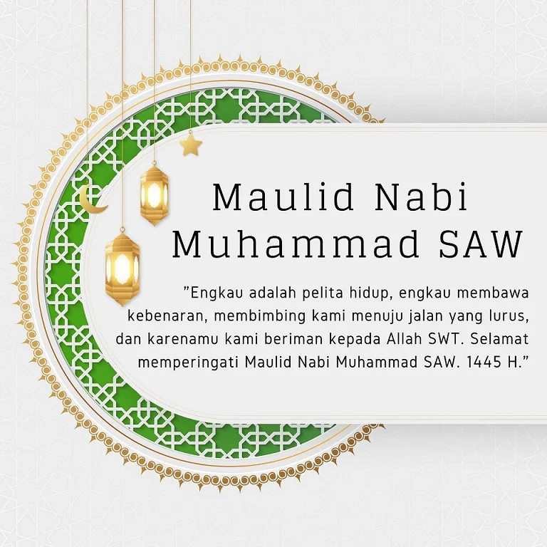 kartu ucapan maulid nabi muhammad