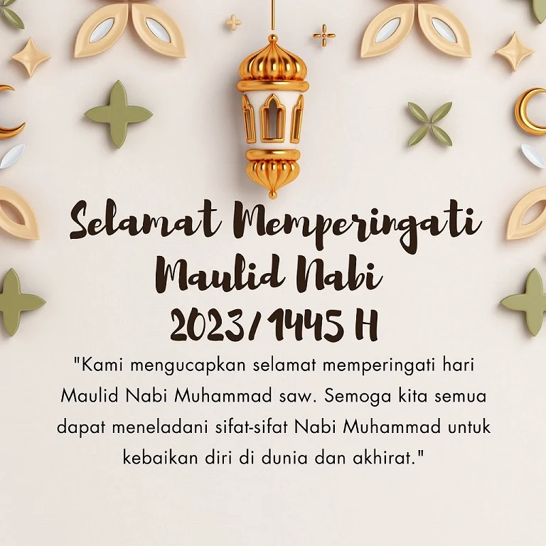 kartu ucapan maulid nabi muhammad